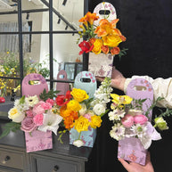 Garden Story Floral Carry Box - 5 pcs Prismribbons