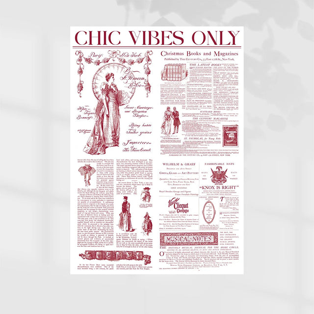 Chic Vibes Wrapping Sheets - 20 sheets