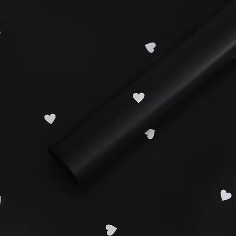 Heart Pattern Wrapping Sheets - 20 sheets