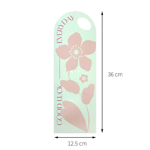 'Good luck Everyday' Flower card - 10pcs
