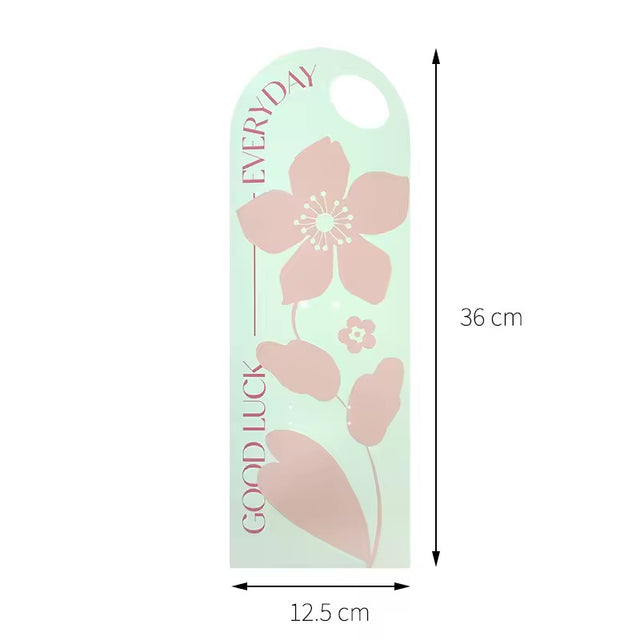 'Good luck Everyday' Flower card - 10pcs