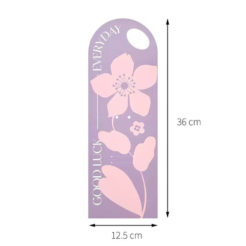 'Good luck Everyday' Flower card - 10pcs