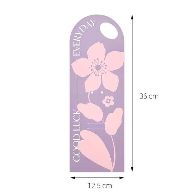'Good luck Everyday' Flower card - 10pcs