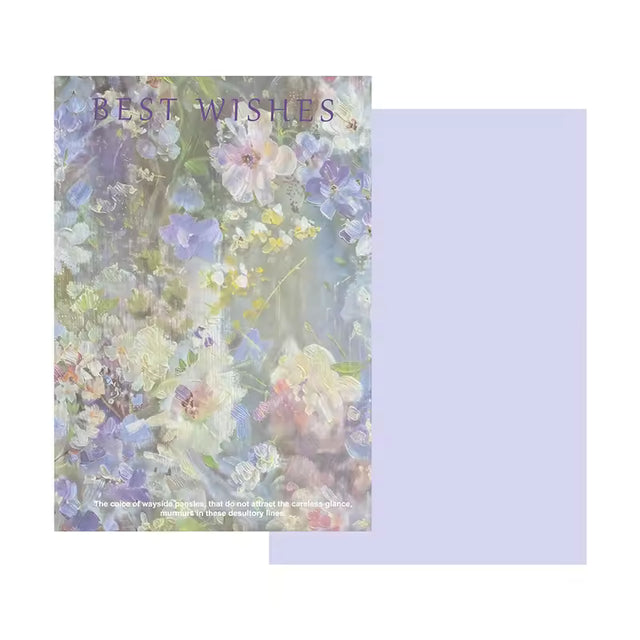 Floral Bouquet Wrapping paper - 10 sheets