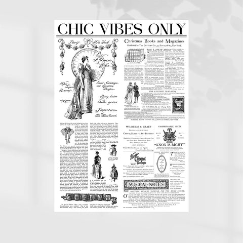 Chic Vibes Wrapping Sheets - 20 sheets