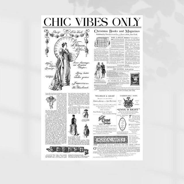 Chic Vibes Wrapping Sheets - 20 sheets