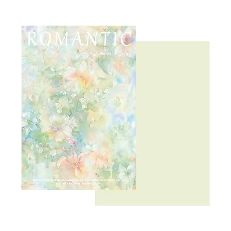 Floral Bouquet Wrapping paper (10 sheets)