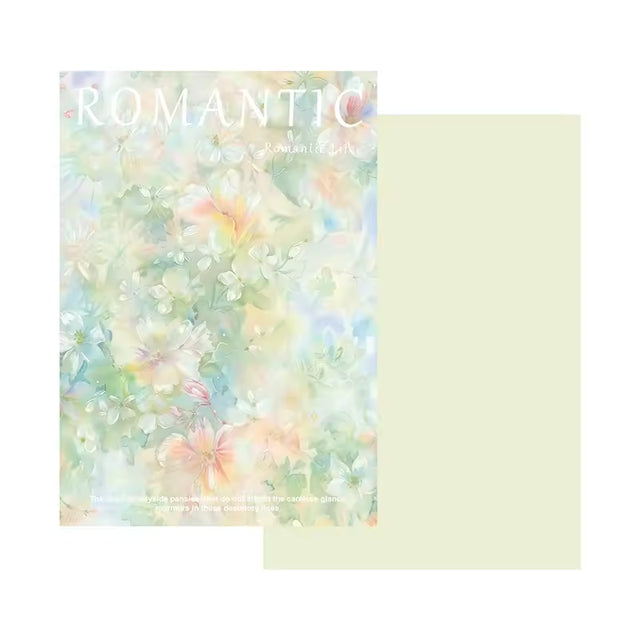 Floral Bouquet Wrapping paper - 10 sheets