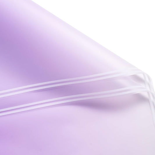 Gradient Bouquet Wrapping Sheets - Purple (20 sheets)