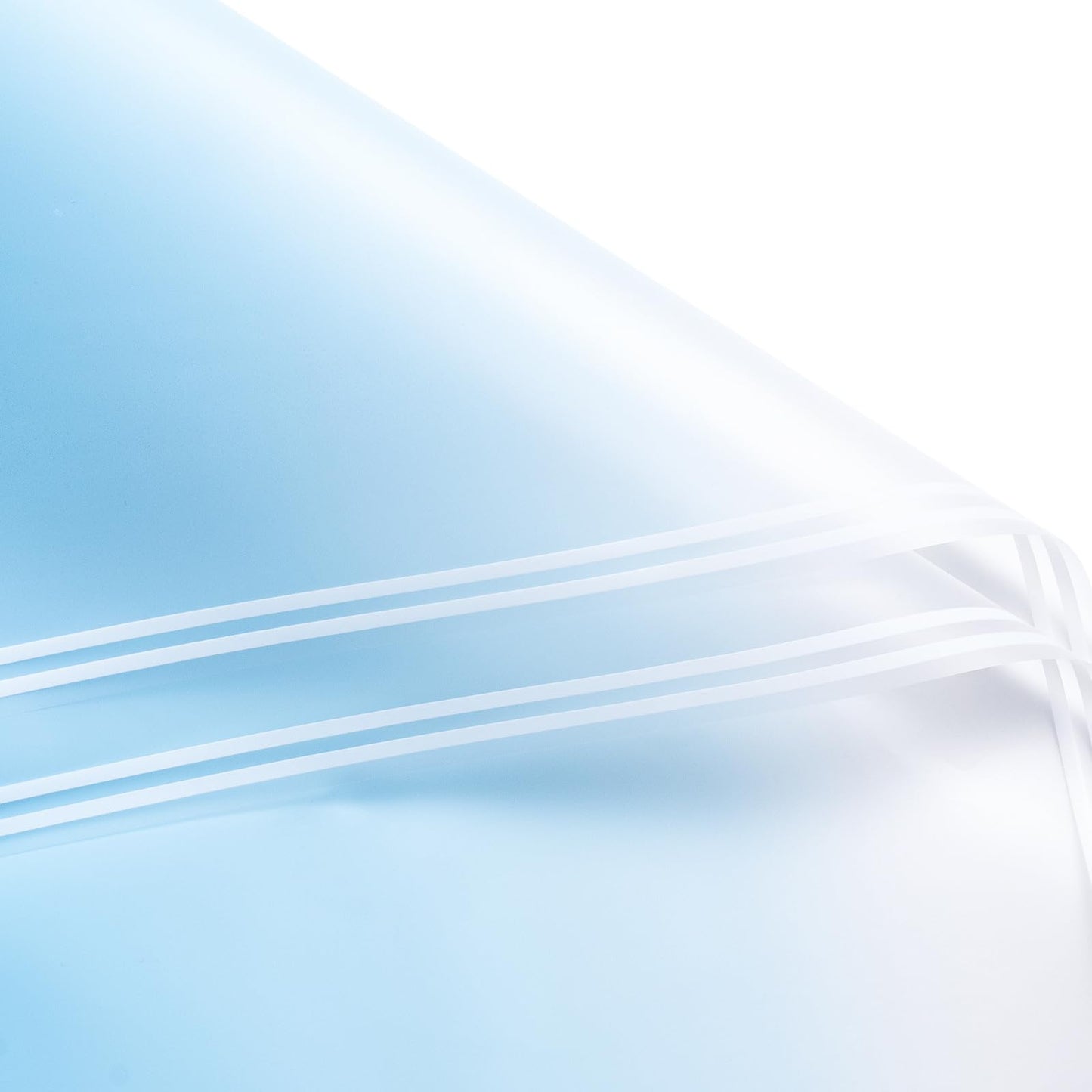 Gradient Bouquet Wrapping Sheets - Blue (20 sheets)