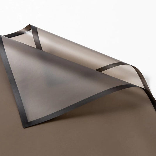 Translucent Bouquet Wrapping Sheets - Black (20 sheets)