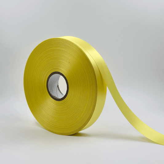 Satin Ribbon - Lemon (1 inch)