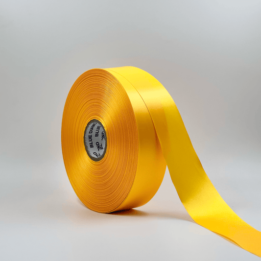 Satin Ribbon - Yellow (1.5 inch)