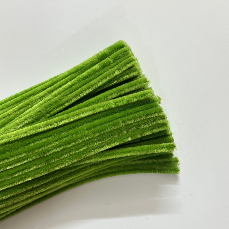 Pipe Cleaner (6mm) - 100PCS - Olive - Prismribbons
