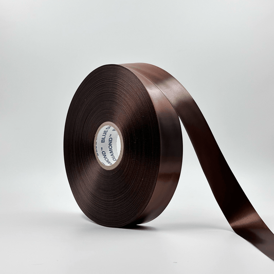 Satin Ribbon - Brown (1 inch)