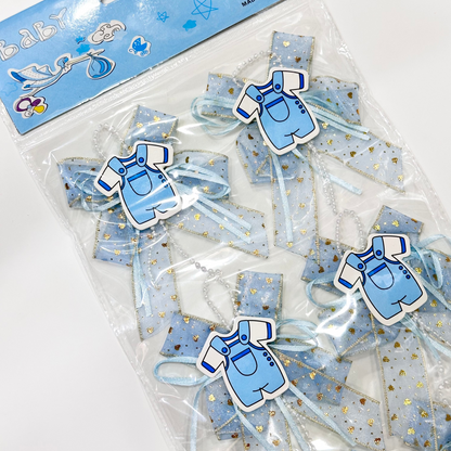 Baby Shower Decorative Bows – (Set of 6)