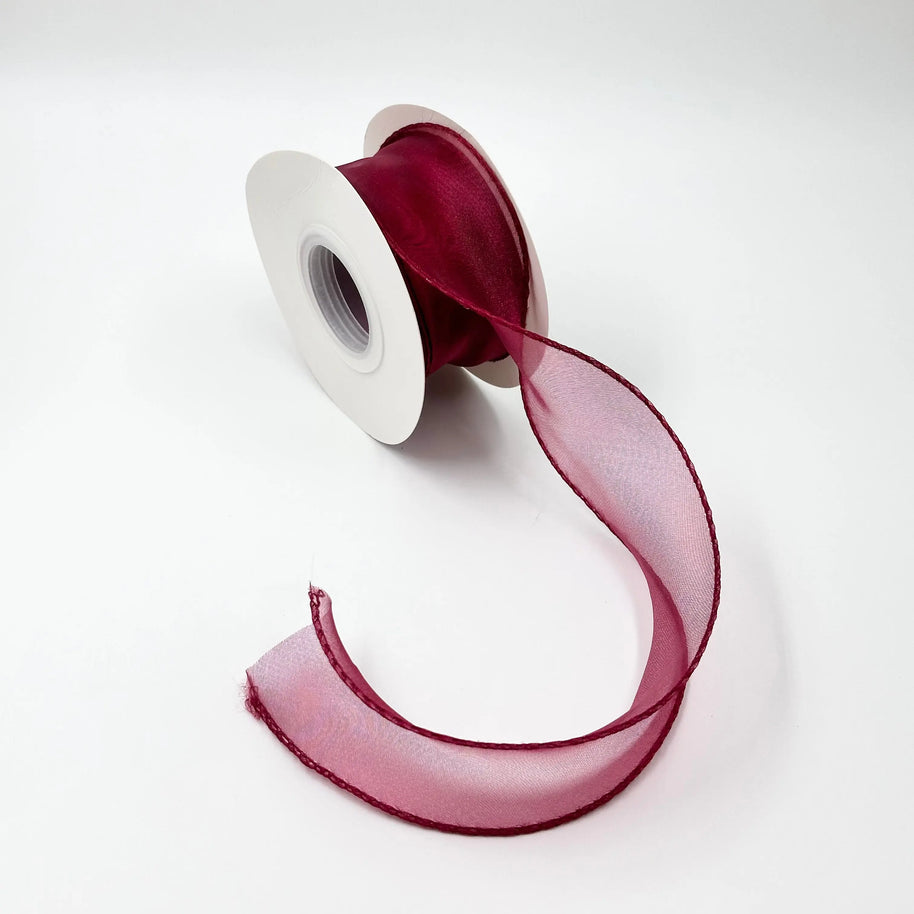 Wavy Organza Ribbon (1.5 inch) (9 Meters) - Prismribbons