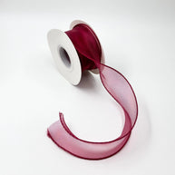 Wavy Organza Ribbon (1.5 inch) (9 Meters) - Prismribbons