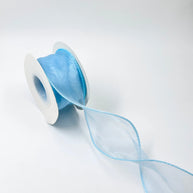 Wavy Organza Ribbon (1.5 inch) (9 Meters) - Prismribbons