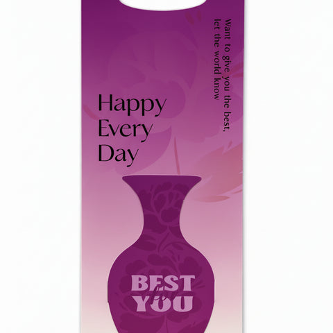 Vase Flower Card (5 pcs)