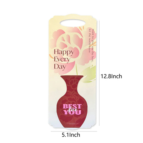 Vase Flower Card (5 pcs)