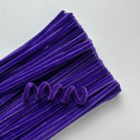 Pipe Cleaner - Voilet - 100PCS