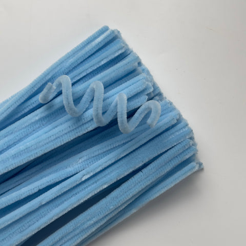 Pipe Cleaner - Sky Blue - 100PCS