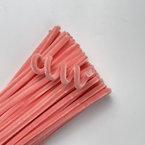 Pipe Cleaner - Peach- 100PCS