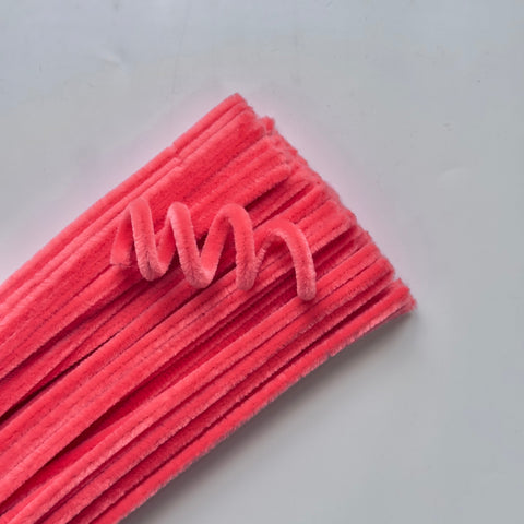 Pipe Cleaner - Crimson- 100PCS