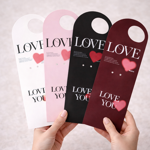 'Love You' Flower card - 10pcs