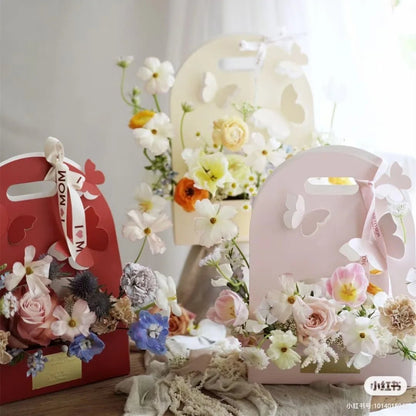Butterfly Flower Arrangement Bag (5pcs) - Prismribbons