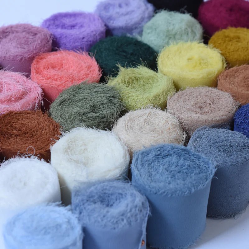 Chiffon Silk Ribbon (4 meters) - Prismribbons