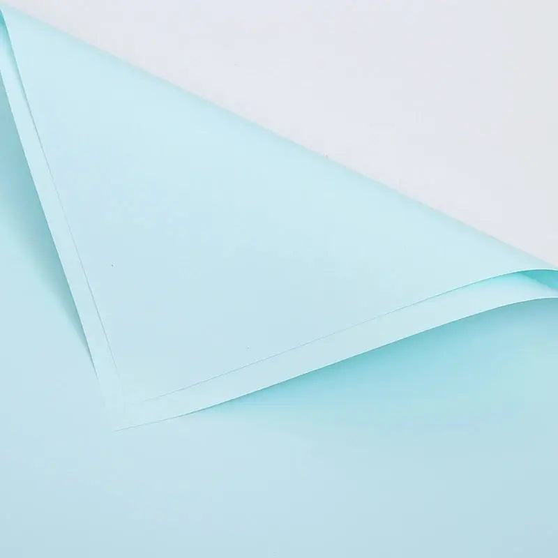 Classic Matte Wrapping Sheets - 20 sheets - Sky Blue - Prismribbons