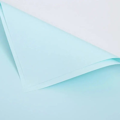 Classic Matte Wrapping Sheets - 20 sheets - Sky Blue - Prismribbons