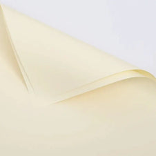 Classic Matte Wrapping Sheets - 20 sheets - Pale Yellow - Prismribbons