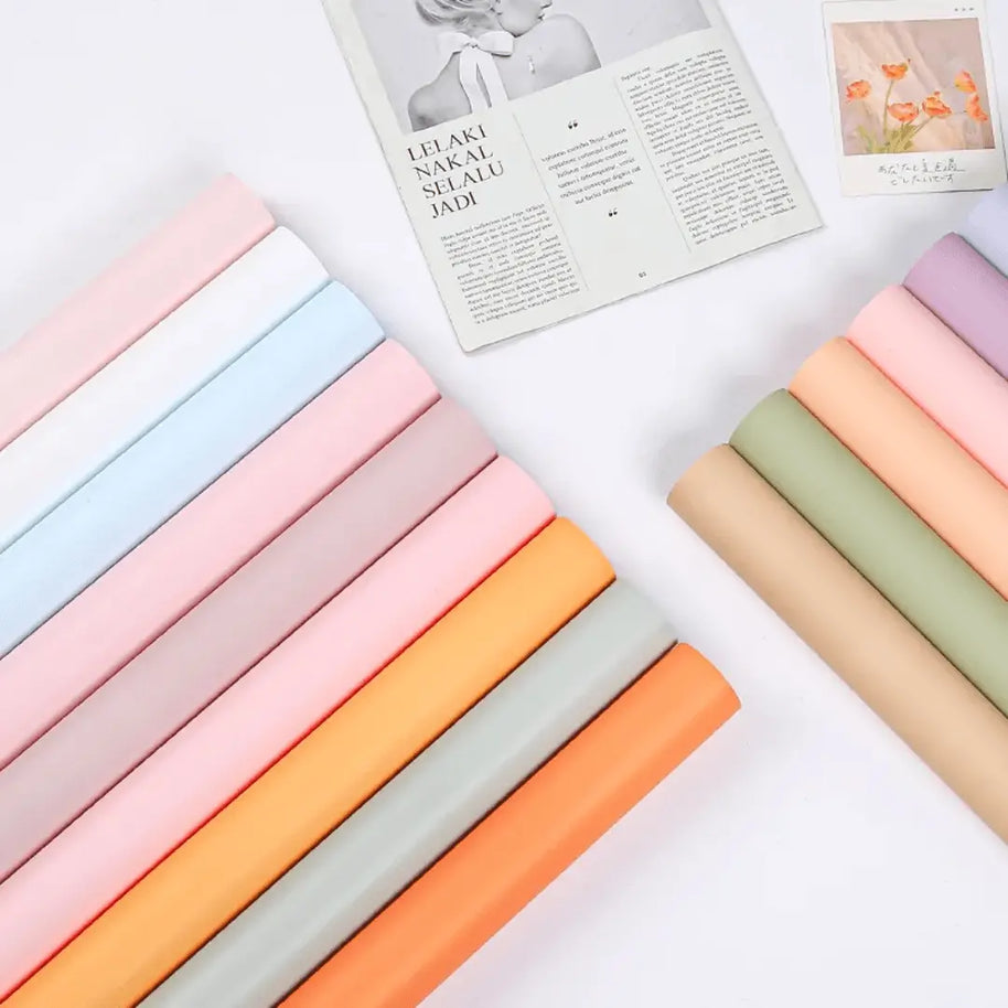 Classic Matte Wrapping Sheets - 20 sheets - White - Prismribbons