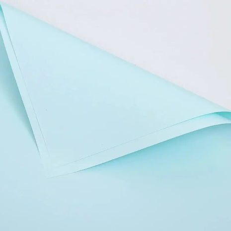 Classic Matte Wrapping Sheets - 20 sheets - Sky Blue - Prismribbons