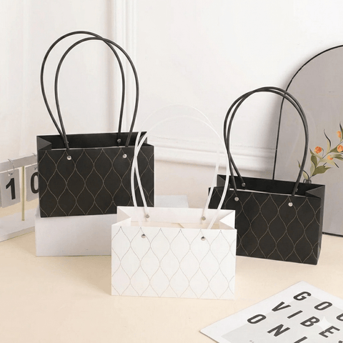 Diamond Weave Flower/Hamper Bag (5 pcs) - Prismribbons
