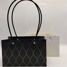 Diamond Weave Flower/Hamper Bag (5 pcs) - Prismribbons