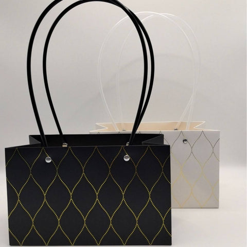 Diamond Weave Flower/Hamper Bag (5 pcs) - Prismribbons