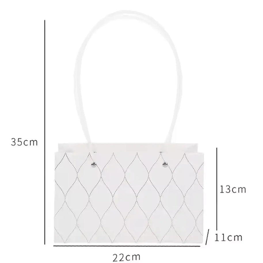 Diamond Weave Flower/Hamper Bag (5 pcs) - Prismribbons