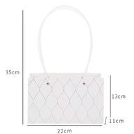 Diamond Weave Flower/Hamper Bag (5 pcs) - Prismribbons