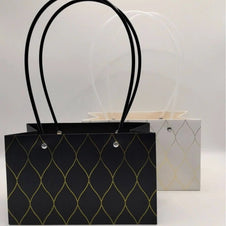 Diamond Weave Flower/Hamper Bag (5 pcs) - Assorted - Prismribbons