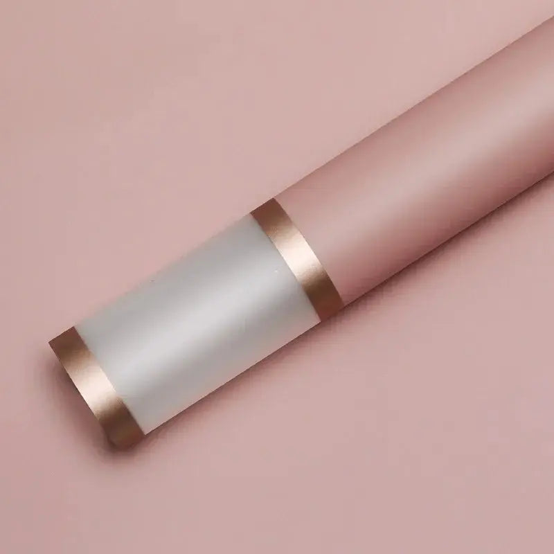 Double Gold Rim Wrapping Sheets - 20 sheets - White - Prismribbons