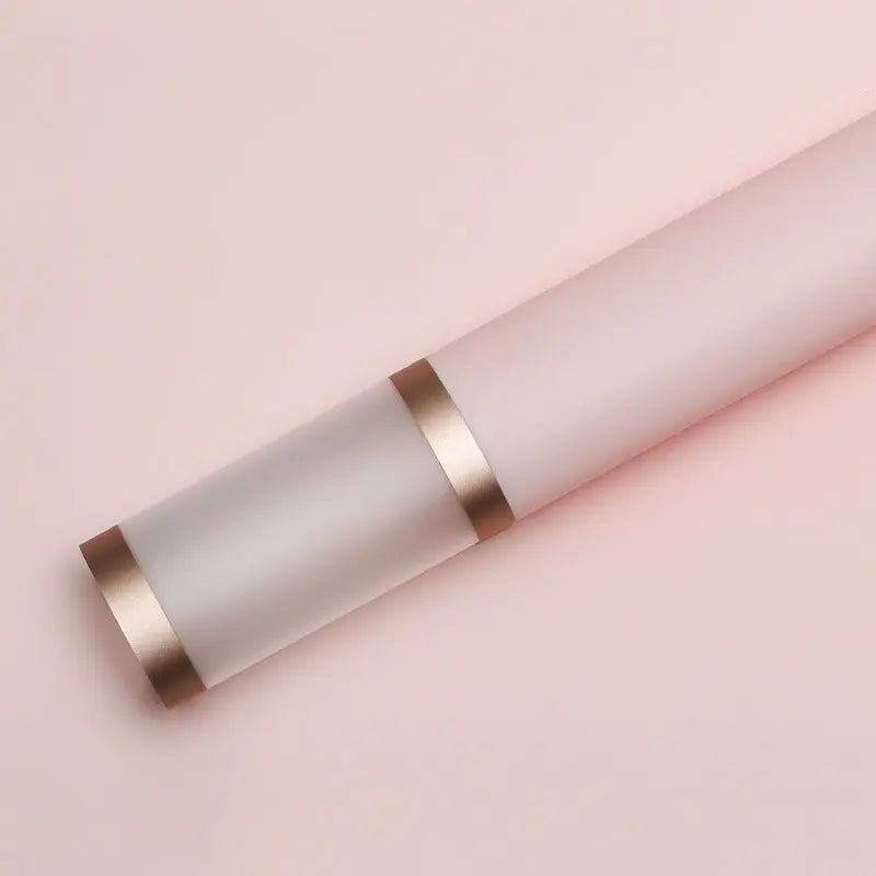 Double Gold Rim Wrapping Sheets - 20 sheets - White - Prismribbons