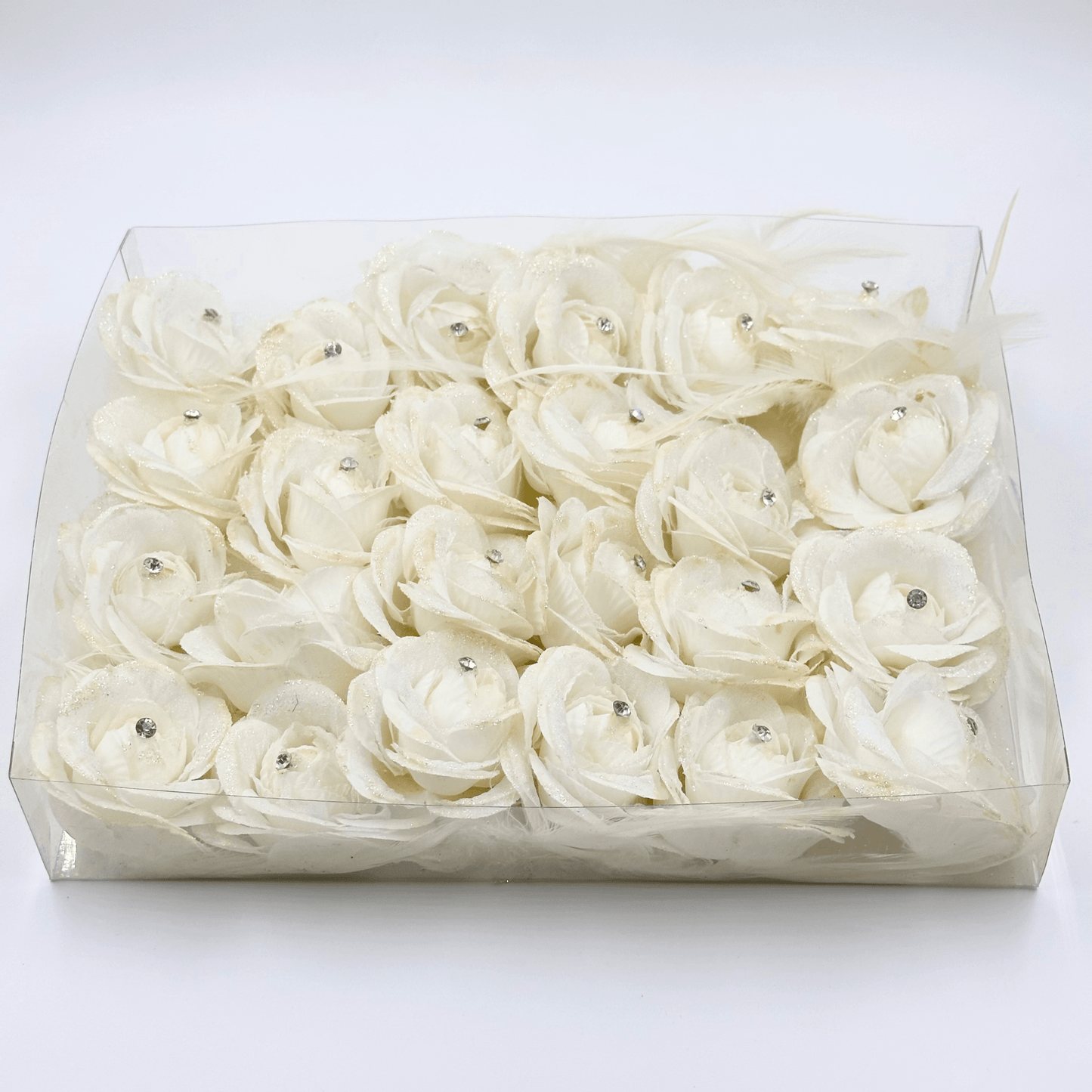 Fabric Flowers (pack of 10pcs) - Prismribbons