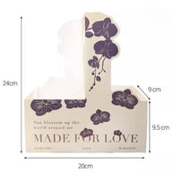 Floral Cup/Gift Holder Bags (5 pcs) - Prismribbons