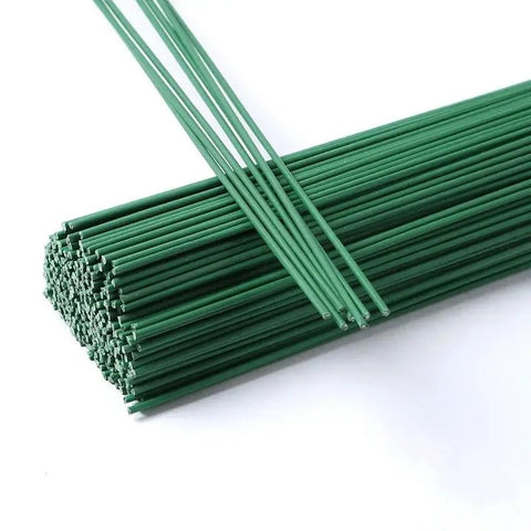 Floral Wire Stems 3mm - 12 Inch, Pack of 50 - Prismribbons