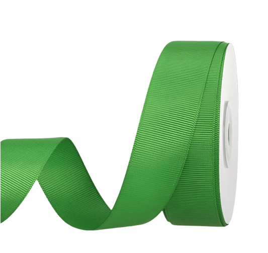 Grossgrain Ribbon - Green - Prismribbons