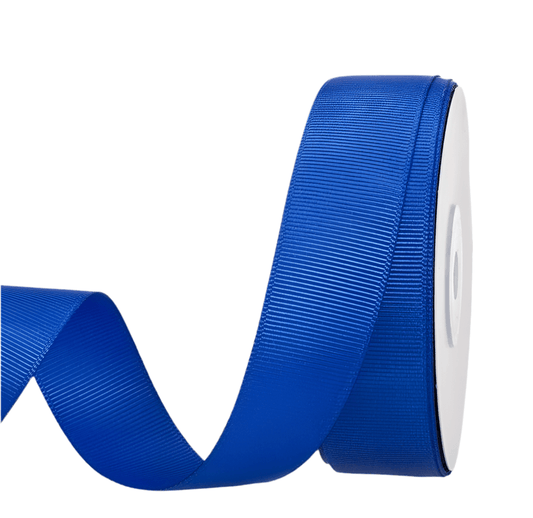 Grossgrain Ribbon - Royal Blue - Prismribbons